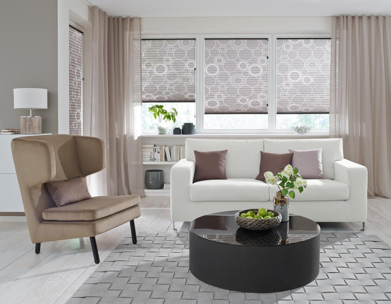 Wohnzimmer Vorhänge Modern