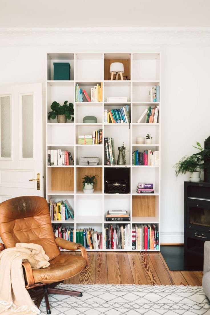 Wohnzimmer Bücherregal