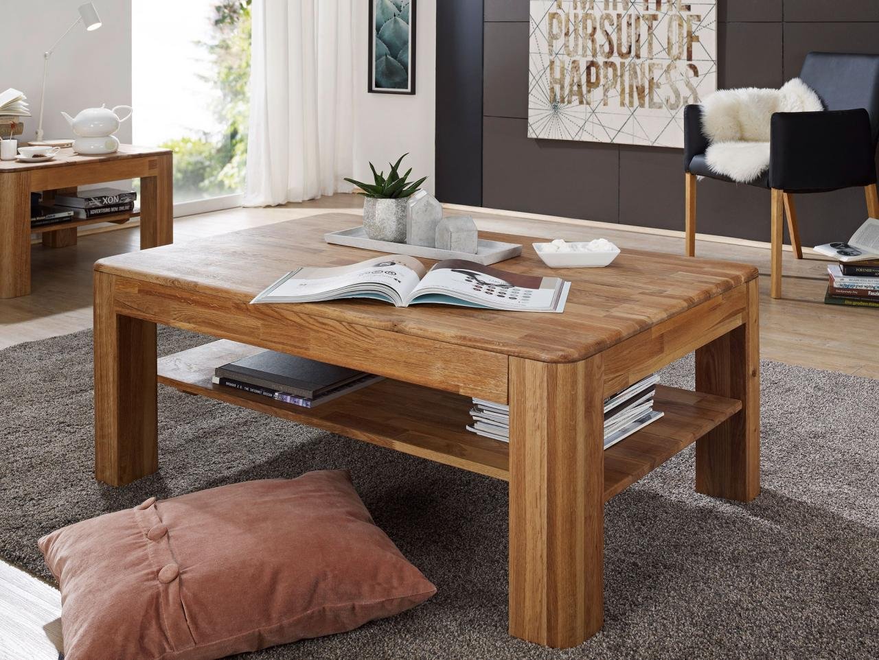 Massiv Couchtisch