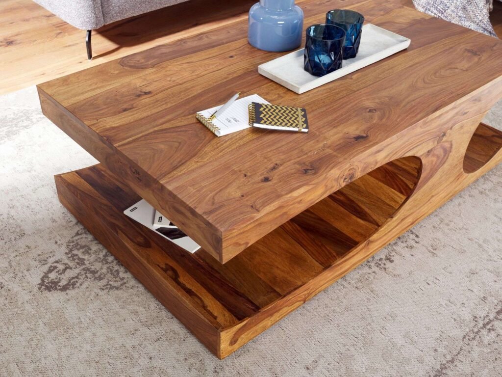 Massiv Couchtisch