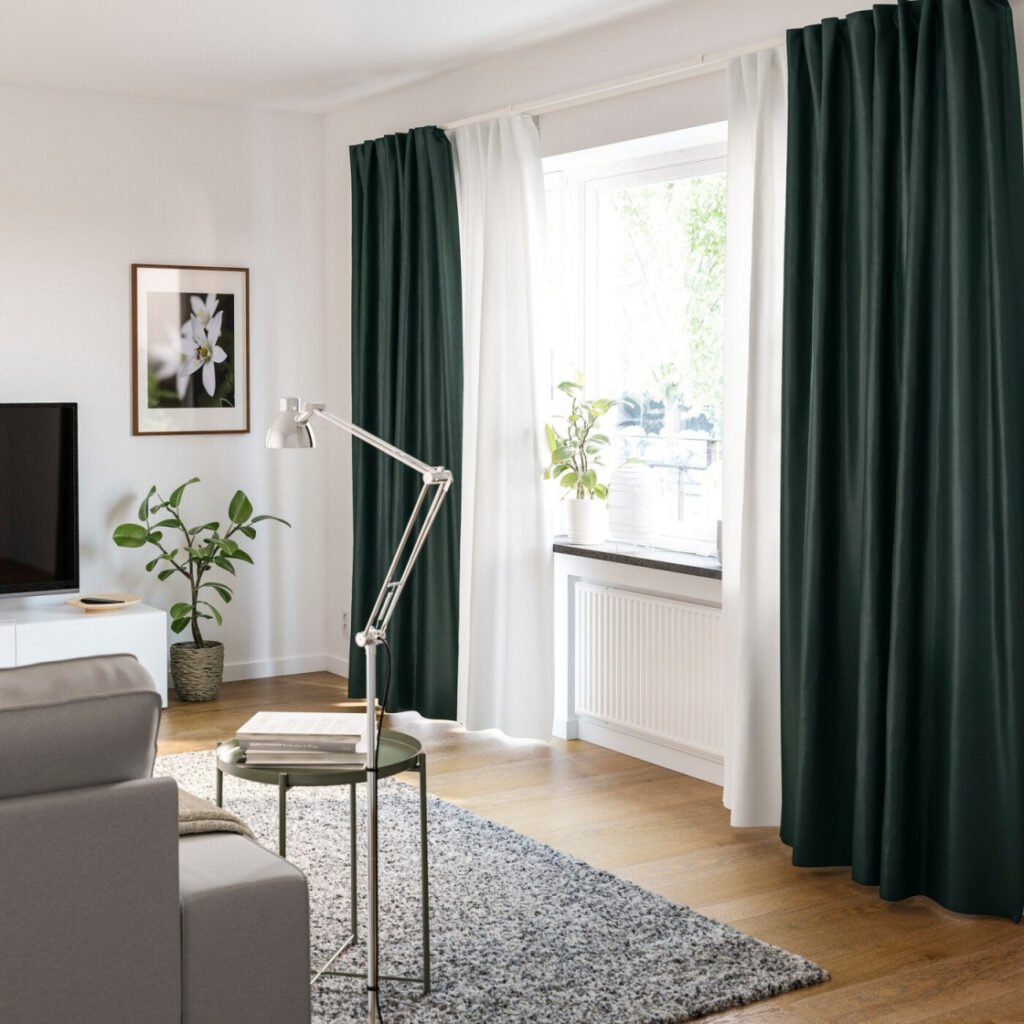 Vorhänge Wohnzimmer Ideen