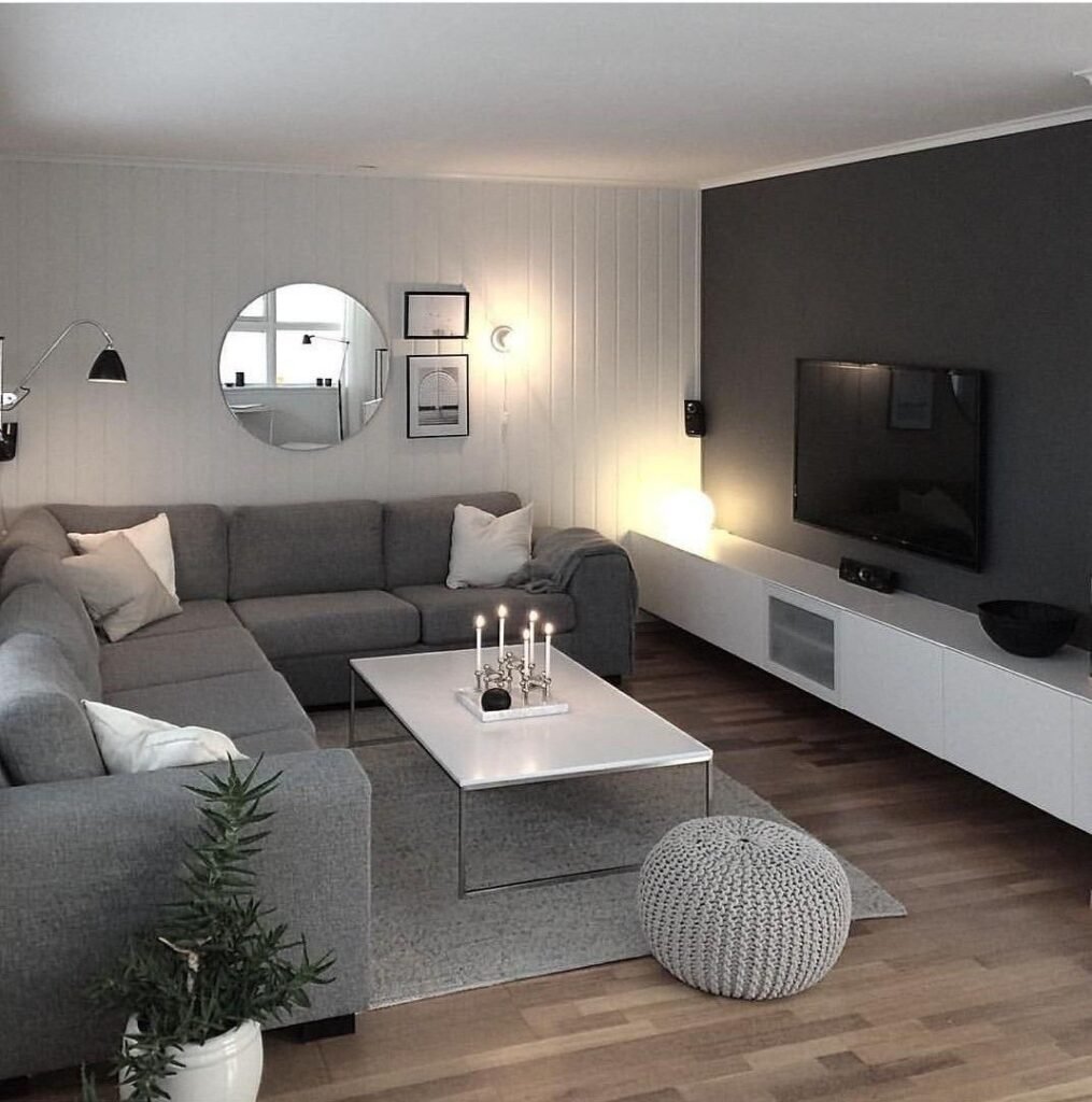 Wohnzimmer Grau