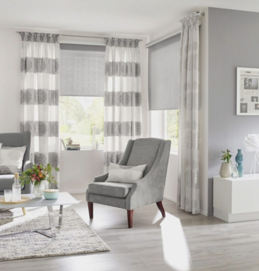 Wohnzimmer Vorhänge Modern