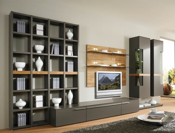 Wohnzimmer Wandschrank