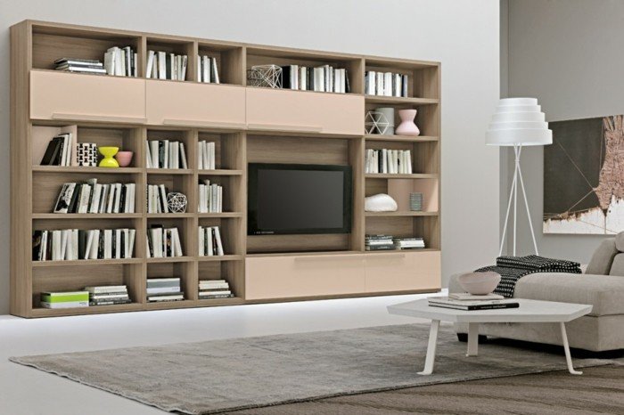 Wohnzimmer Wandschrank